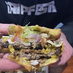 Whiskey Biscuits - Breakfast smash burger