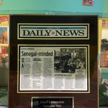 Joloff - Interior decor of the restaurant - Senegalese Near Me - Brooklyn, New York