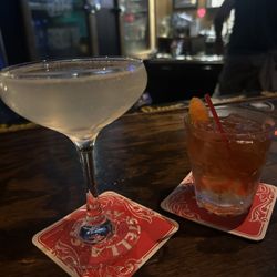 French 75 and Old Fashioned