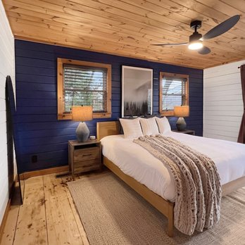 Highline Hosting - Blue Ridge mountain views from the deck -- coffee in the morning, hot tub at night. - Property Management Near Me