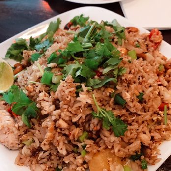 SriPraPhai Thai Restaurant - Pineapple Fried Rice - Thai Near Me - Woodside, New York SriPraPhai Thai Restaurant - Pineapple Fried Rice - Thai Near Me - Woodside, New York