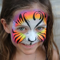 Face Fun - We can paint your child into their favorite animal or mythical creature.