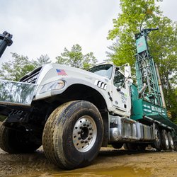 Capital Well Clean Water Center - Capital Well Drilling rig