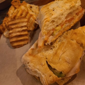 Camp 4  - Turkey panini - Wine Bars Near Me - Modesto, California