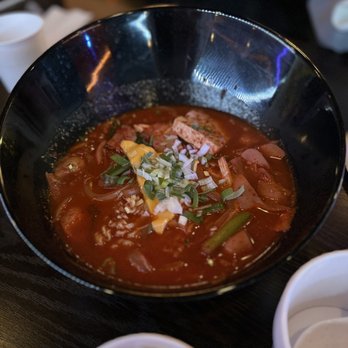 Luv Dduk - Army soup (single serving size) - Korean Near Me - Cerritos, California Luv Dduk - Army soup (single serving size) - Korean Near Me - Cerritos, California