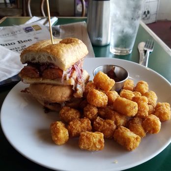 Libelula - Cajun Cristo with Tater Tots. - Breakfast & Brunch Near Me - Fresno, California Libelula - Cajun Cristo with Tater Tots. - Breakfast & Brunch Near Me - Fresno, California