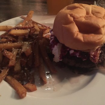 Label Restaurant - Highly recommend the Drunken Goat Burger with a side of Parmesan Fries - Sushi Bars Near Me - Johnson City, Tennessee Label Restaurant - Highly recommend the Drunken Goat Burger with a side of Parmesan Fries - Sushi Bars Near Me - Johnson City, Tennessee