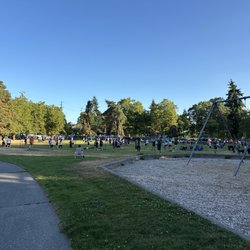 Sandel Playground - So much going on this evening at Sandel