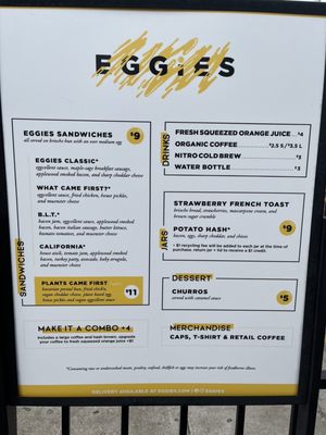 Menu photo 4 Eggies San Diego, CA
