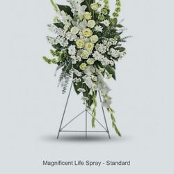 Irene's Florist - The floral arrangement that I was supposed to get for my aunts funeral and did not receive.