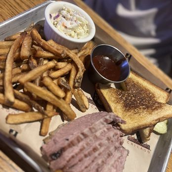 Jake Melnick's Corner Tap - Brisket Platter - Sports Bars Near Me - Chicago, Illinois