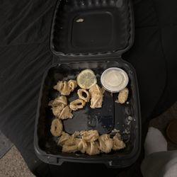 Grub Steak Restaurant - My side of calamari