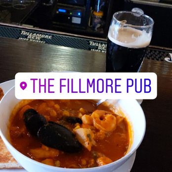 The Fillmore Pub - Here's a better picture of fisherman's stew can't wait to have some more - American Near Me - Plano, Texas
