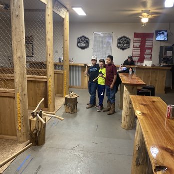 Yosemite Axe Throwing - Axe throwing. - Axe Throwing Near Me - Oakhurst, California Yosemite Axe Throwing - Axe throwing. - Axe Throwing Near Me - Oakhurst, California