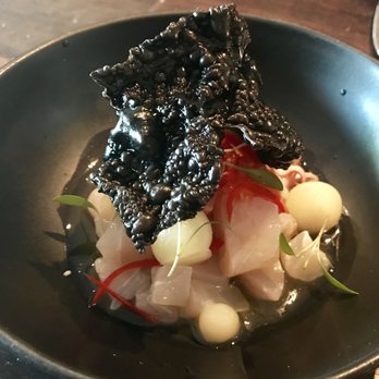Restaurant Zuid - Ceviche with chiperones, melon, tomato and bergamot - Pubs Near Me - Amsterdam, New Hampshire