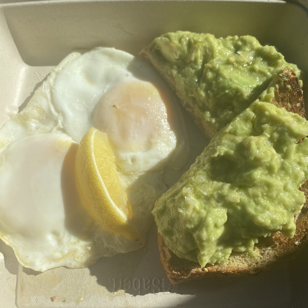 First Watch - Avocado toast with two medium poached eggs - Cafes Near Me - Hampton, Virginia