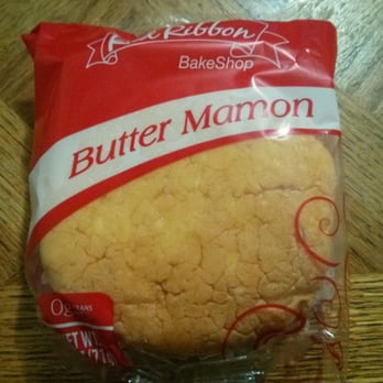 Red Ribbon Bakeshop - Butter Mamon ($1.35) - Very Good. - Bakeries Near Me - Carson, California Red Ribbon Bakeshop - Butter Mamon ($1.35) - Very Good. - Bakeries Near Me - Carson, California