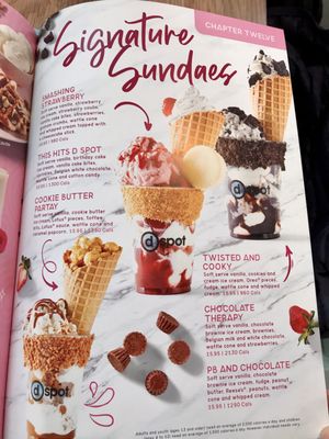 Menu photo 5 D Spot Dessert Markham, ON