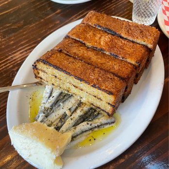Found Oyster - Bread + anchovies - Seafood Near Me - Los Angeles, California Found Oyster - Bread + anchovies - Seafood Near Me - Los Angeles, California