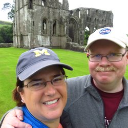 Dundrennan Abbey - Caroline n Colin