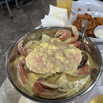 The Crab Zone - Dungeness crab w/ garlic butter ft buffalo wings - Seafood Near Me - Stockton, California The Crab Zone - Dungeness crab w/ garlic butter ft buffalo wings - Seafood Near Me - Stockton, California