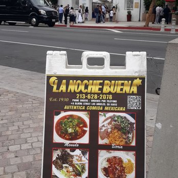 Olvera Street - Just a food sign - Local Flavor Near Me - Los Angeles, California