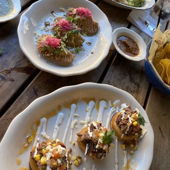 Muchacho - Picadillo Empanadas and Smoked Brisket Sopes - Tex-Mex Near Me - Southlake, Texas Muchacho - Picadillo Empanadas and Smoked Brisket Sopes - Tex-Mex Near Me - Southlake, Texas