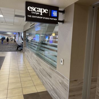Escape Lounges - The Centurion Studio Partner RNO - Right after security in between B& C gates by McDonald's - Airport Lounges Near Me - Reno, Nevada