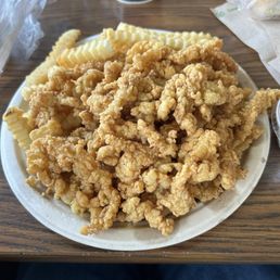 Fried Clam Strip Roll