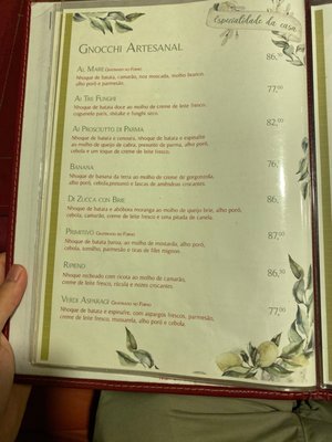 Menu photo 4 Primitivo Armação dos Búzios, RJ Menu photo 4 Primitivo Armação dos Búzios, RJ