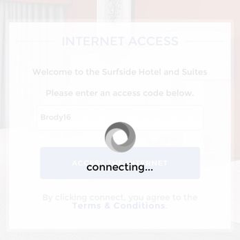 Surfside Hotel and Suites - The WiFi is rubbish. You'll spend a lot of time looking at this screen. - Hotels Near Me - Provincetown, Massachusetts Surfside Hotel and Suites - The WiFi is rubbish. You'll spend a lot of time looking at this screen. - Hotels Near Me - Provincetown, Massachusetts