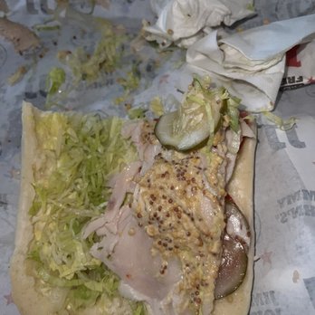 Jimmy John's - Whole lot of mustard seeds on both sides of the turkey. - Sandwiches Near Me - Henderson, Nevada