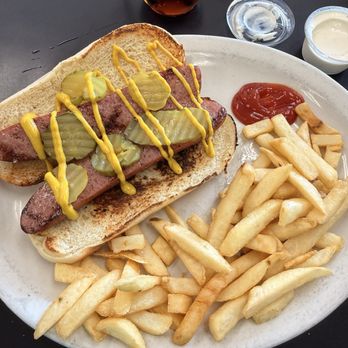 Pioneer Cafe - Reindeer Hotdog - Breakfast & Brunch Near Me - Ketchikan, Alaska