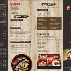 Takumi Sushi House - Takeout Menu page 2