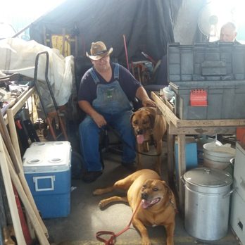 Ladson Flea Market - At Fairgrounds - Jerry really liked my dogs, he held them so I could get the car & drive 2 his stand. - Flea Markets Near Me - Ladson, South Carolina