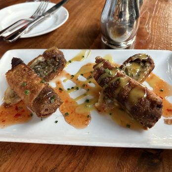 Del Frisco's Grille - Cheesesteak Eggrolls - Steakhouses Near Me - New York, New York Del Frisco's Grille - Cheesesteak Eggrolls - Steakhouses Near Me - New York, New York