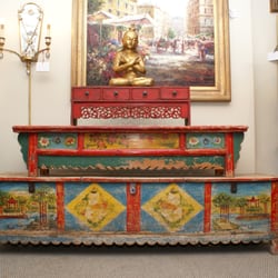 Julian Gage Home Collection - Variety of Asian Chests with Sitting Buddha