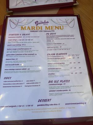 Menu photo 2 The Gumbo Bros Nashville, TN
