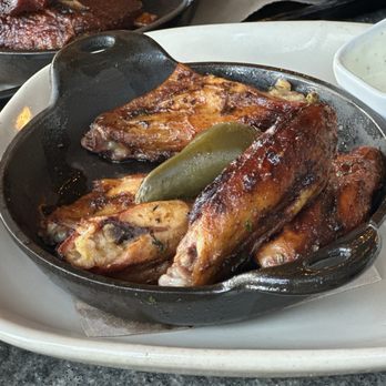 Jack Stack Barbecue - Freight House - Fire-Kissed Wings (10 piece) Appetizer: 10/10!!!! - Barbeque Near Me - Kansas City, Missouri Jack Stack Barbecue - Freight House - Fire-Kissed Wings (10 piece) Appetizer: 10/10!!!! - Barbeque Near Me - Kansas City, Missouri