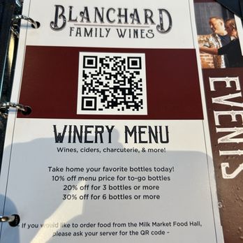 Blanchard Family Wines - Menu - Wineries Near Me - Denver, Colorado Blanchard Family Wines - Menu - Wineries Near Me - Denver, Colorado