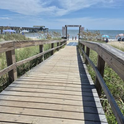 Tybee Beach Pier and Pavilion by null