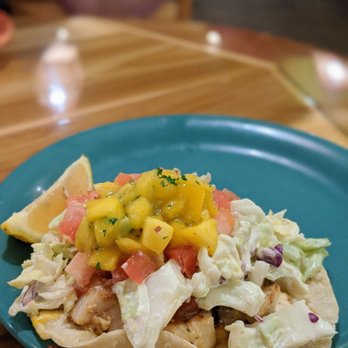 Coconut's Fish Cafe - Kamaole - 1/2 fish tacos (separate plates for us) - Seafood Near Me - Kihei, Hawaii