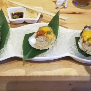 Hopstix - My 2 favorites in life..oysters and uni...And if you throw both of those together with a bit of caviar....its kinda like heaven - Breweries Near Me - Chamblee, Georgia Hopstix - My 2 favorites in life..oysters and uni...And if you throw both of those together with a bit of caviar....its kinda like heaven - Breweries Near Me - Chamblee, Georgia