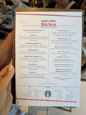 Menu photo 4 Barnes & Noble Folsom, CA