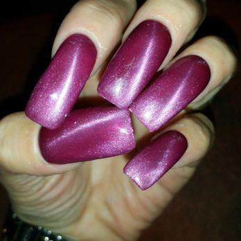 Nancys Nails - Another beautiful manicure by Jackie - Cateye #13 - Nail Salons Near Me - Terre Haute, Indiana