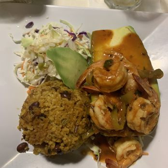 El Sabor de Reina - Stuffed avocado with shrimp. Decent dish. Best beans and rice. Very flavorful - Puerto Rican Near Me - San Juan, Puerto Rico El Sabor de Reina - Stuffed avocado with shrimp. Decent dish. Best beans and rice. Very flavorful - Puerto Rican Near Me - San Juan, Puerto Rico