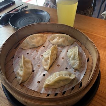 Dough Zone Dumpling House - Walnut Creek - Shrimp & Zucchini Steamed Dumplings (6)  青瓜鲜虾蒸饺 - Chinese Near Me - Walnut Creek, California