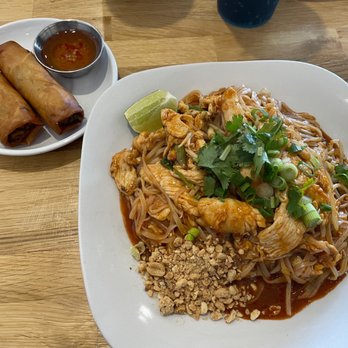 Lucky Thai - The Chicken Pad Thai and egg rolls were delicious!!! - Thai Near Me - Murfreesboro, Tennessee Lucky Thai - The Chicken Pad Thai and egg rolls were delicious!!! - Thai Near Me - Murfreesboro, Tennessee