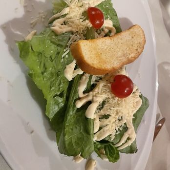 Rosato - Caesar Salad - MAYO DRESSING... meh - Italian Near Me - Cancún, ROO