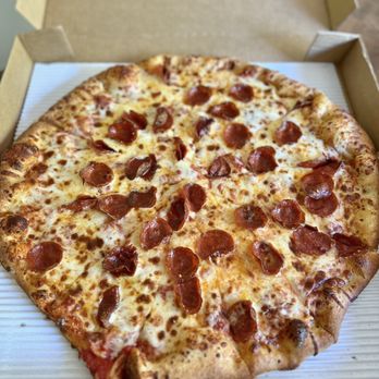 Greek's Pizzeria - Extra large pepperoni pizza - Pizza Near Me - Carmel, Indiana Greek's Pizzeria - Extra large pepperoni pizza - Pizza Near Me - Carmel, Indiana